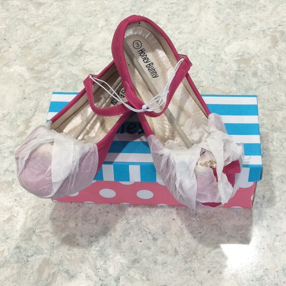Pink Girls Mary Janes